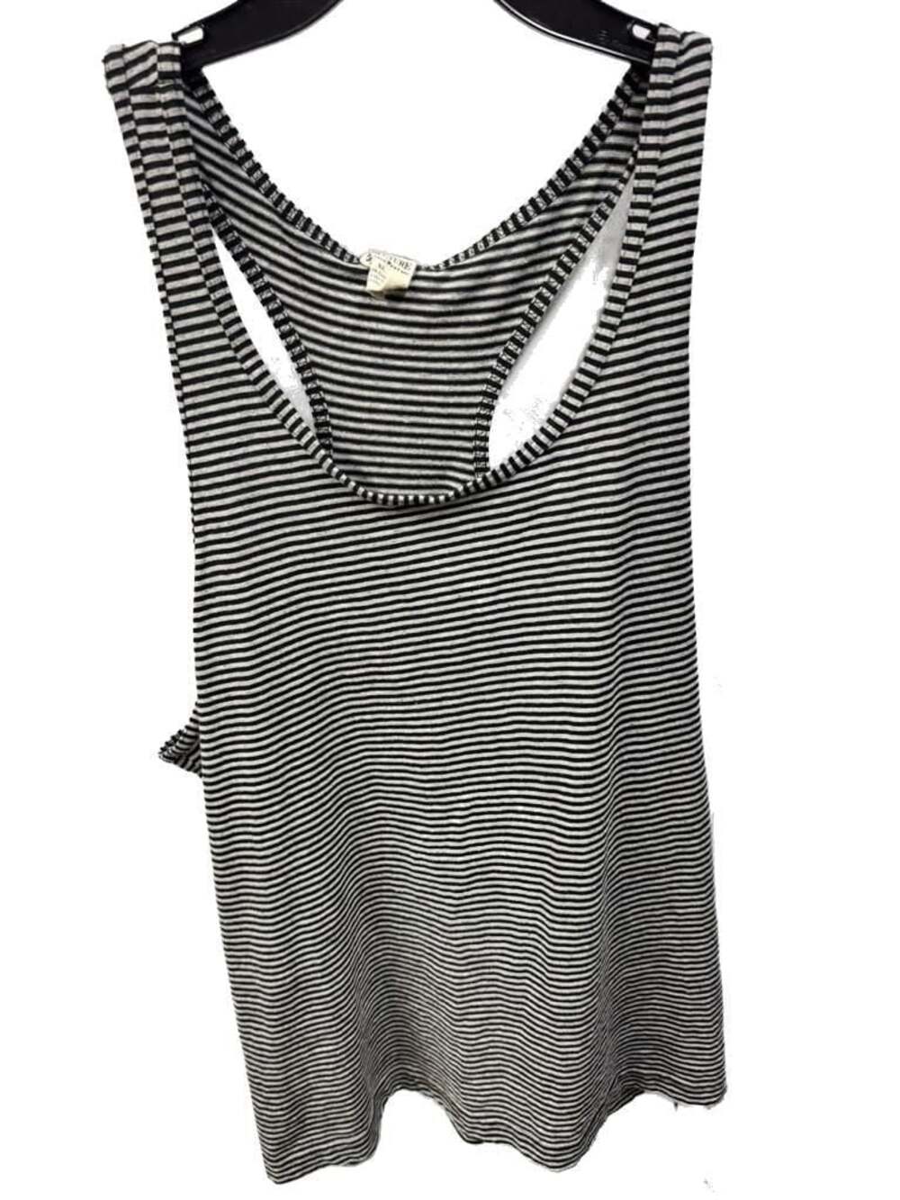 Structure Activewear Made In USA Women's Striped Racerback Tank Top